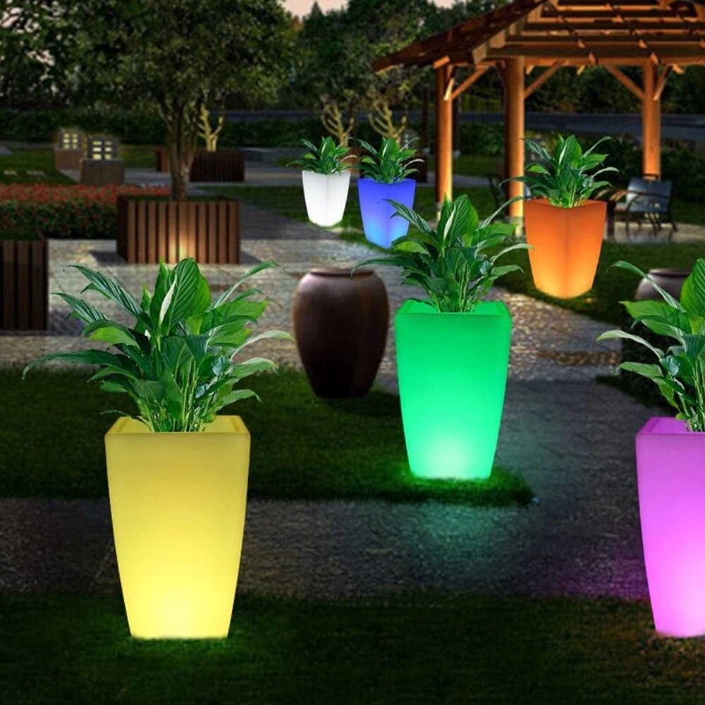 rechargeable led garden lights