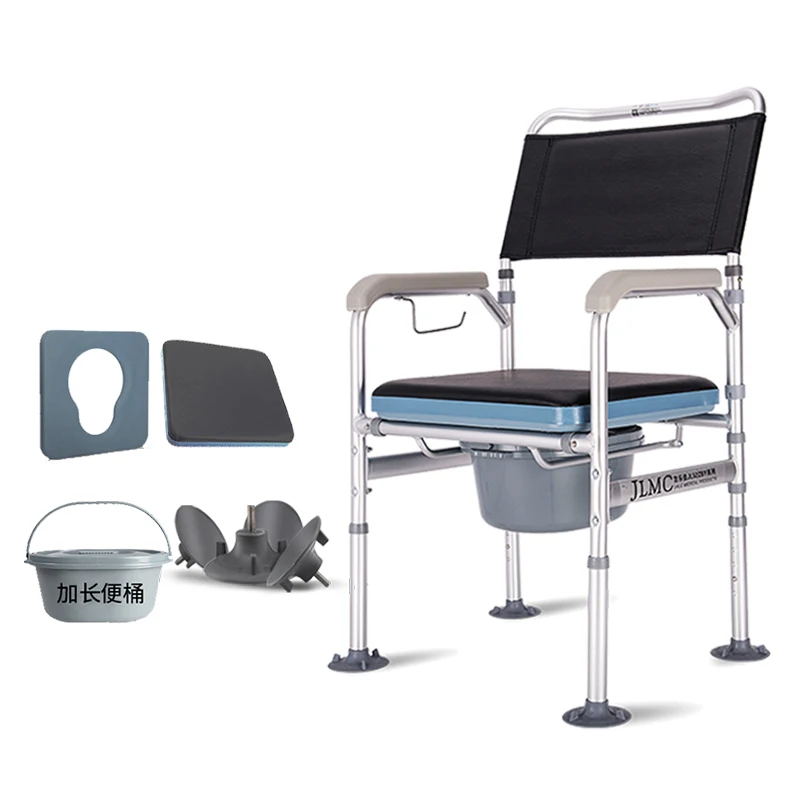 Modern Adjustable Shower And Commode Chair Premium Commode Chair For