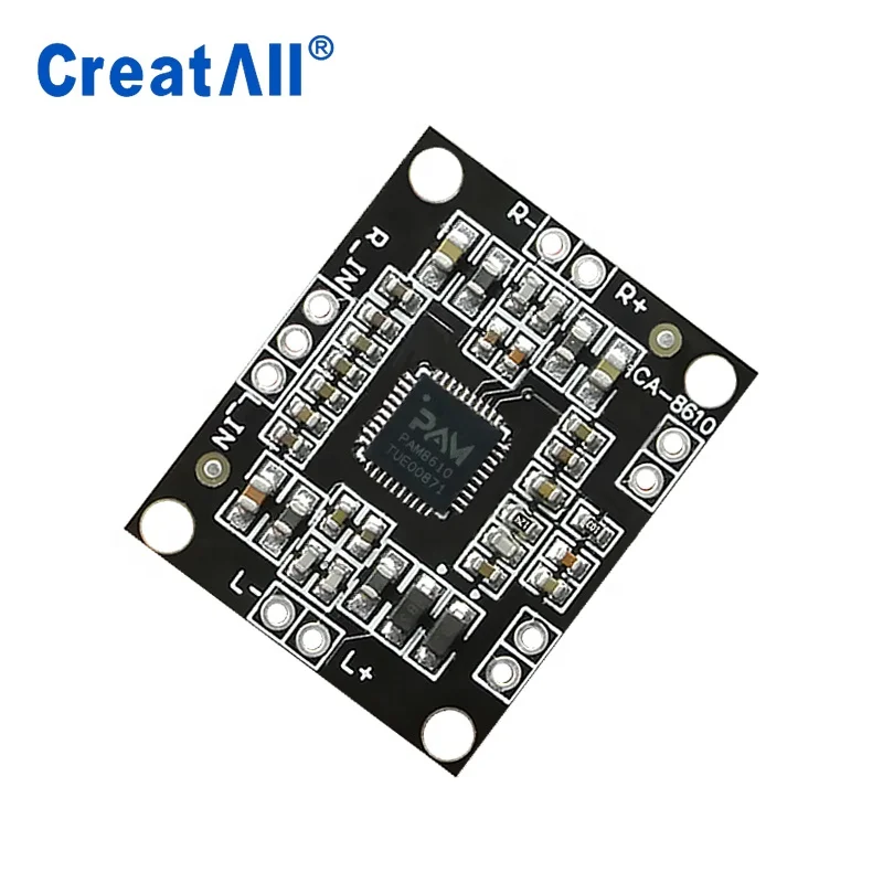 PAM8610 Audio Stereo Amplifier Module Pinout, Features,, 53% OFF