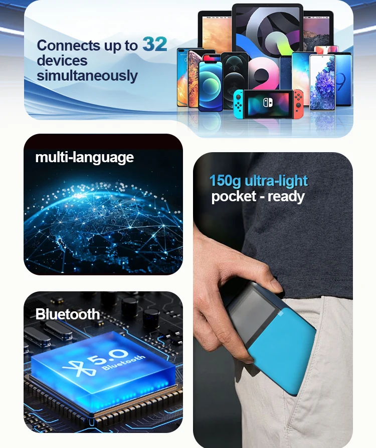 product universal portable 5g mifis esim hotspot cellular wi fi mobile mifis router 4500mah battery wifi6 5g router with sim card slot-3