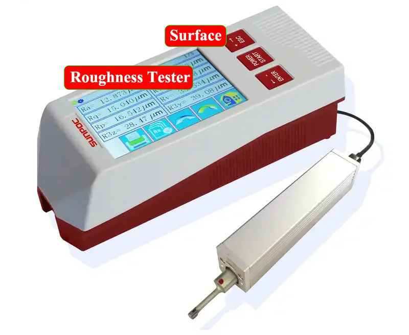 Electronic Surface Roughness Meter Surface Roughness Gauges And Testers