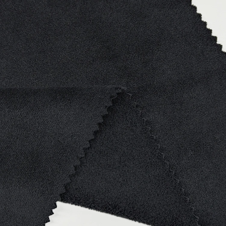 Super Soft Velvet Fabric 95% Polyester 5%Spandex Material Polar Fleece Fabric for Women Clothing supplier