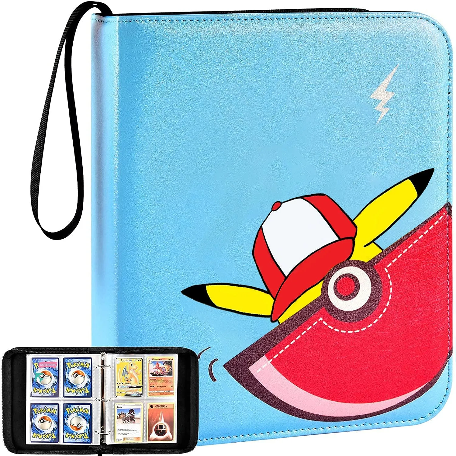Card Binder 400 Pokemon Cards Collecting Books Pokemon Card Holder,Baseball  Card Set Of Clamp,Trading Cards Book Cases - Buy Pokemon Card Binder,Card  Holder To Store Books,Pokemon Card Binder Product on Alibaba.com