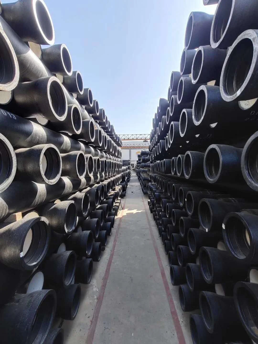 Iso 2351 Class K9 Dn80mm To Dn2600mm Dci Pipe Di Pipe Ductile Cast Iron