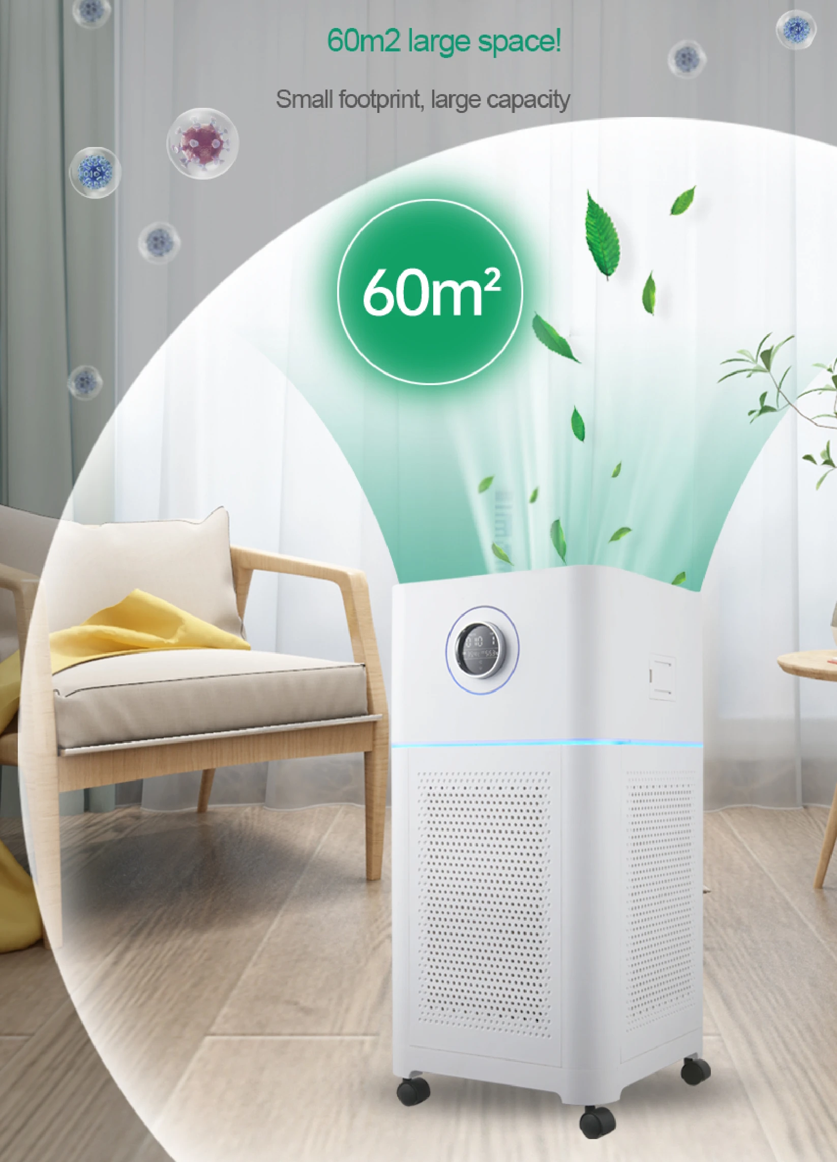 Air Purifier, WIFI, APP, H13 - detail 6
