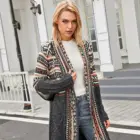 Sweater Ladies OEM ODM Factory Sweater Ladies Fashion Coat Long Plus Size Women's Cardigan