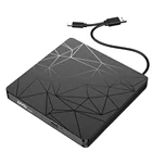 Dvd Raycue Portable External DVD CD Player CD-RW Burner And Reader With USB 3.0 And Type C