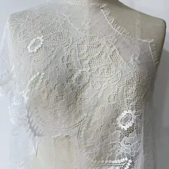 Laser-Computer Embroidery for Lingerie Bra Clothing Durable Mesh & Lace Embroidery Accessories