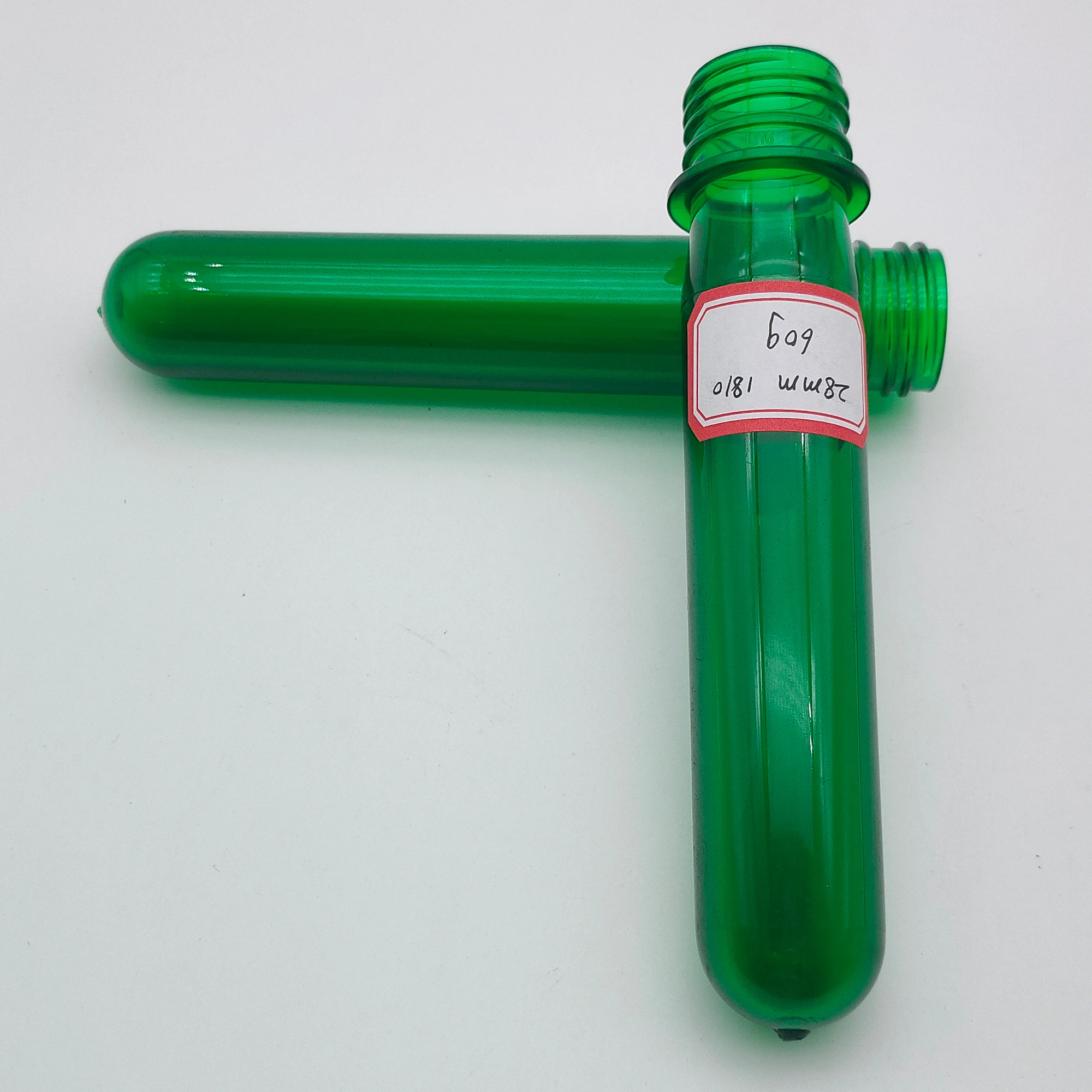 Custom Green Color Mm Neck Pco G Plastic Pet Water Bottle