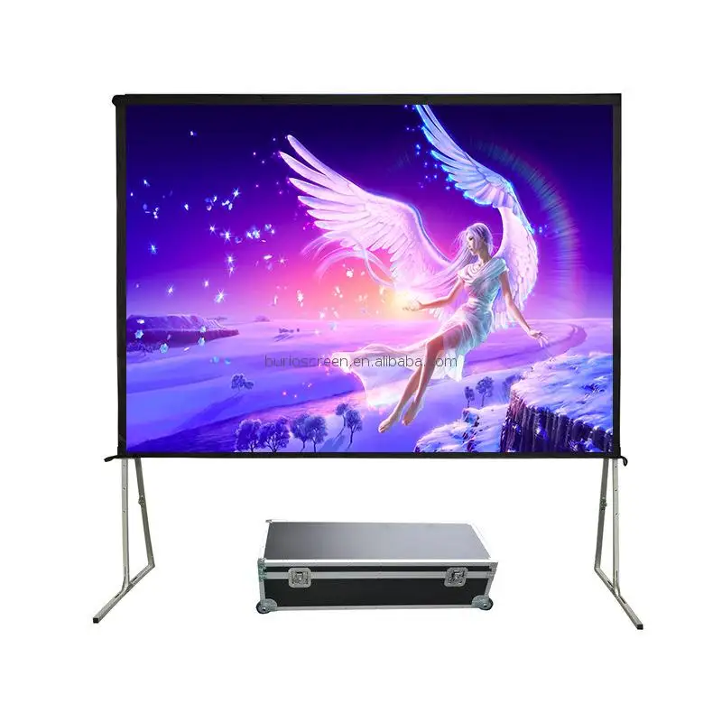 4k Projector Screen Fast Fold 