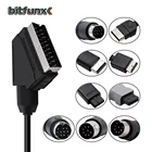 Bitfunx Accessories For Game Console OSSC Line SCART Cable For PS2/PS1