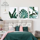 Wall Frame Wall Decor INTCO Tropical Leaf Decor Art Frame Wall