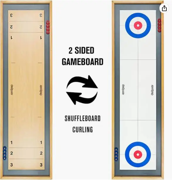 Classic Shuffleboard And Curling In Board Game Buy In Board