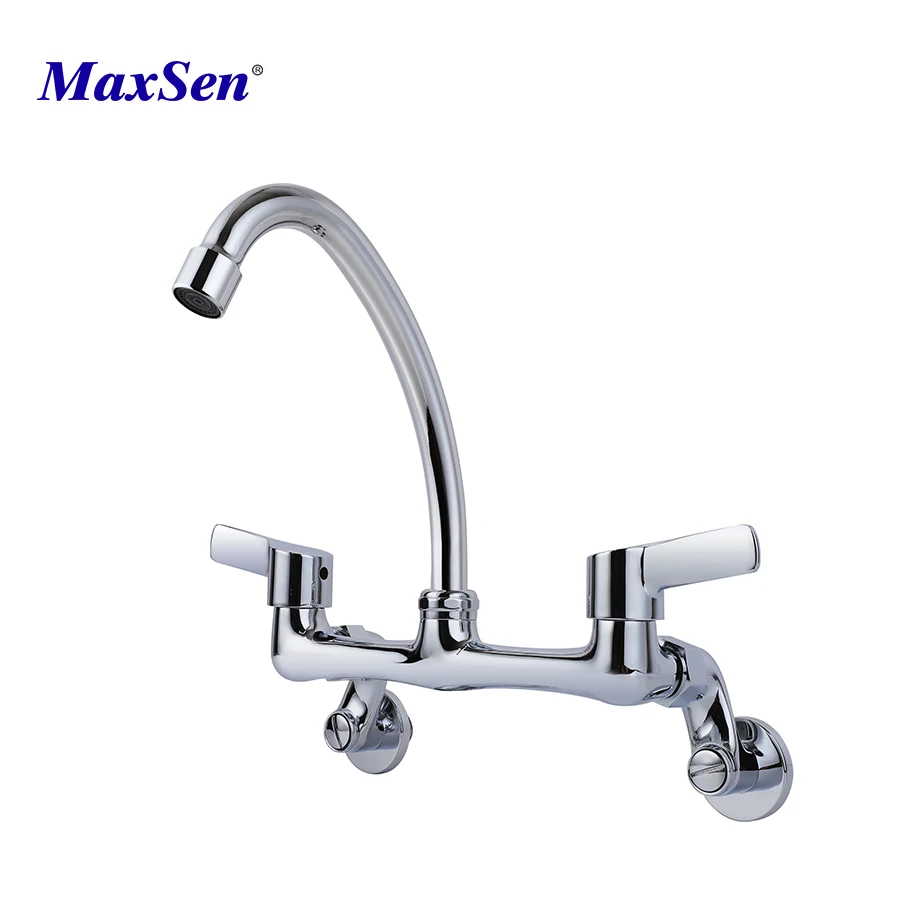 Reliable Kitchen Faucet Manufacturers List Two Handles Gooseneck Kitchen Sink Faucet
