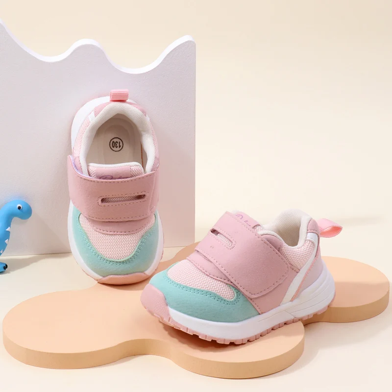 High Quality Unisex Toddler Sport Shoes for Boys Girls Light Weight Breathable Anti-Slip Flat Design-for Summer Spring Autumn factory