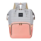 Diaper Wholesale Stock Custom Diaper Changing Backpack Baby Diaper Backpack