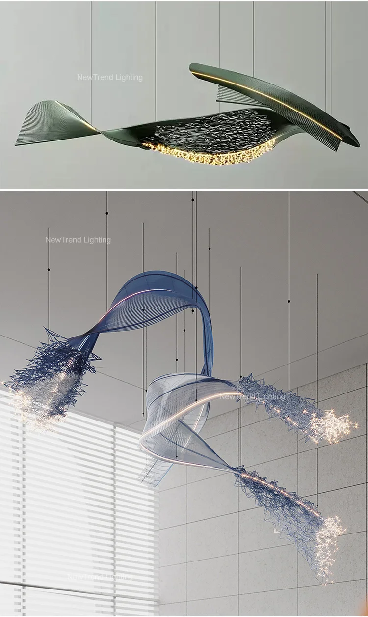 CPL-347 Unique Style Indoor Decoration Hanging Lamp Ceiling Chandelier Led Pendant Light details