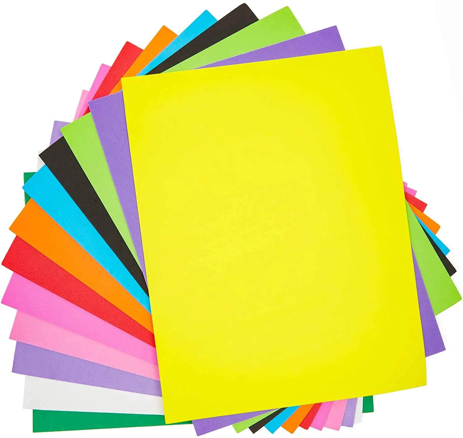 Set of 60 A4 coloured paper 80gsm Craft Children Activities Red Blue Green 
