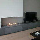 Fireplace Ethanol Inno-Fire 18 Inch Bio Fireplace Automatic Ethanol Burner Remote Control