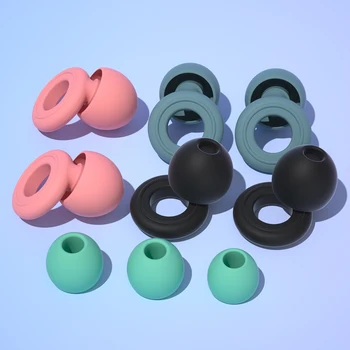 Silicone Earplugs Replacement Earplugs Spare Padded Earplugs Earphone Accessories