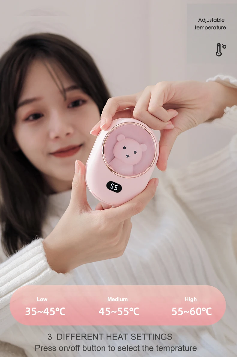 Hand Warmer, 5000mAh, Portable, USB - detail 10
