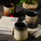 Cup Japanese Frosted Gradient Retro Ceramic Cup Mug