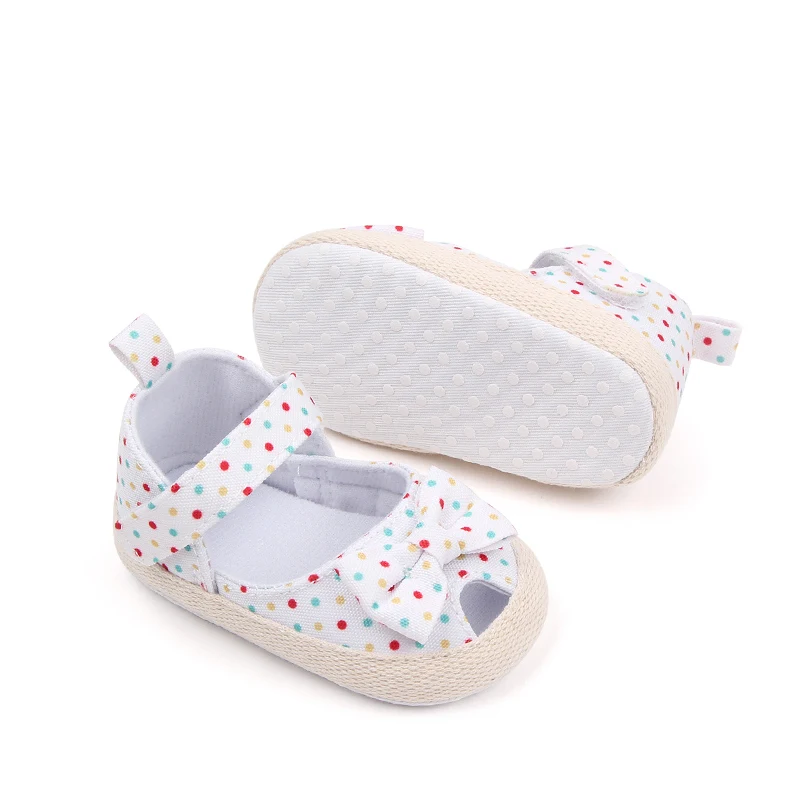 Baby Shoes Summer 0-1 Year Old Baby Soft Soled Sandals Walking Shoes Fish Mouth Girl Baby Shoes factory