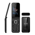 Mobile 2.4 Inch Screen Feature Phone Slim Flip Cellphone Fashion Mobile Phone