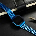New Multifunctional Led Small Square Fashion Sports Waterproof Watch Touch Screen Electronic Couple Watch