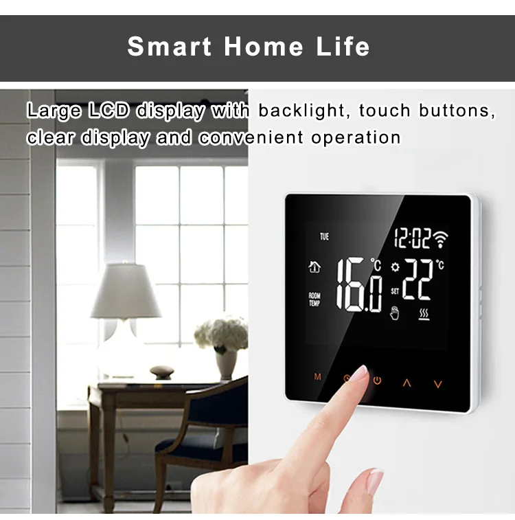 Floor Heating Wall-hung Boiler, LCD, 100-240V, SUM - detail 6