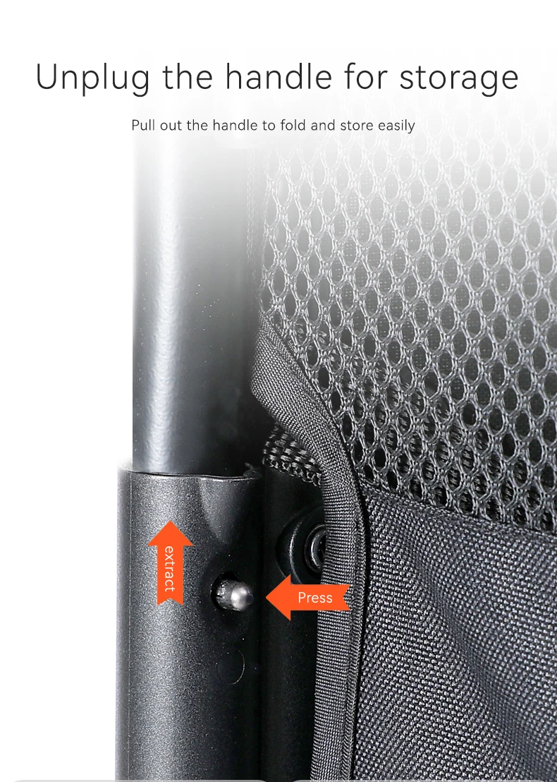 Sustainable Large Space Dog Stroller Traveling Bag Outdoor Pet Cart Durable Luxury Folding Pet Stroller details