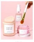 OEM Botanical Extractor Hydrate And Glow Natural Skincare Kit Exfoliating Glow Facial Coconut Rose Exfoliating Body Polish