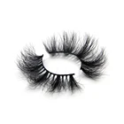 Real Drop Shipping 3d Mink Eyelashes Private Label 3D Volume Real Mink Eyelash Create Your Own Eyelash Brand
