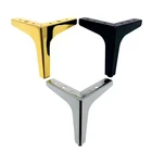 Nordic Light Luxury TV Cabinet Three-fork Tea Table Legs Metal Iron Sofa Legs