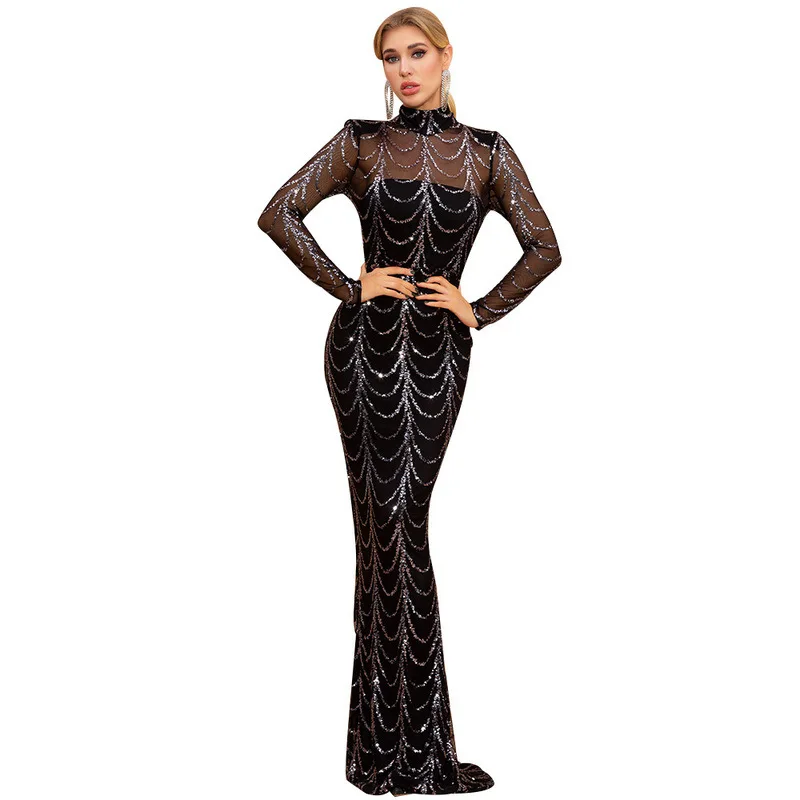 diamond party evening dress