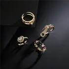 Gemstone Jewelry Shangmu Fancy Charmful Vintage Rings Girls Luxury Designers Gemstone Rings Jewelry Women