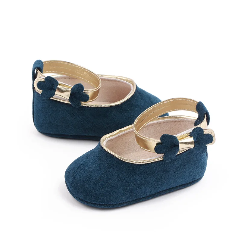 Wholesale Soft Sole Indoor Baby Newborn Infant Baby Girl Shoes 0-18 Months manufacture