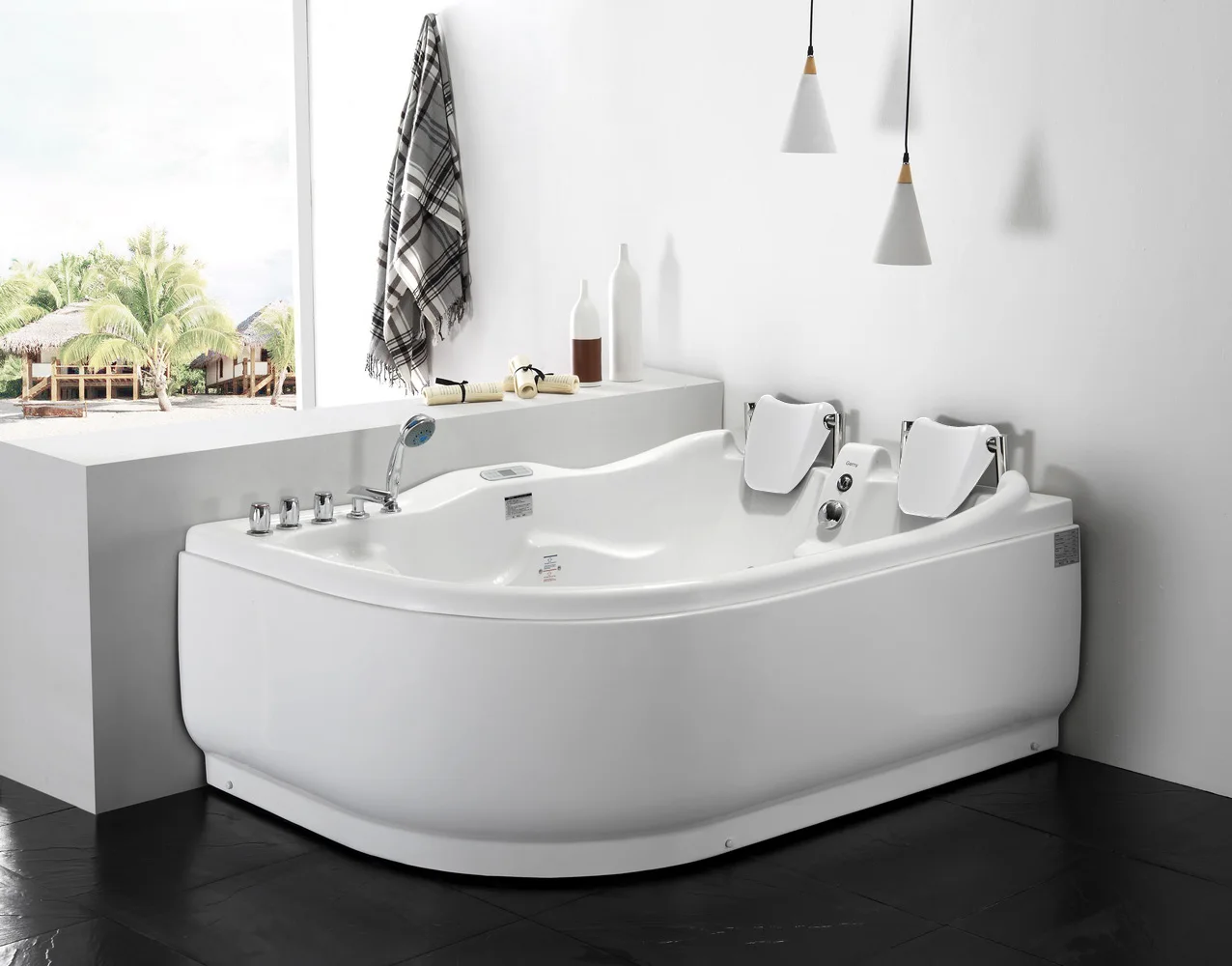 European Style Jacuzzier Massage Bathtub At A Cheap Price Round Acrylic ...