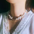 Pearl Necklace Pearl Freshwater Pearl Necklace Natural Baroque Pearl Necklace
