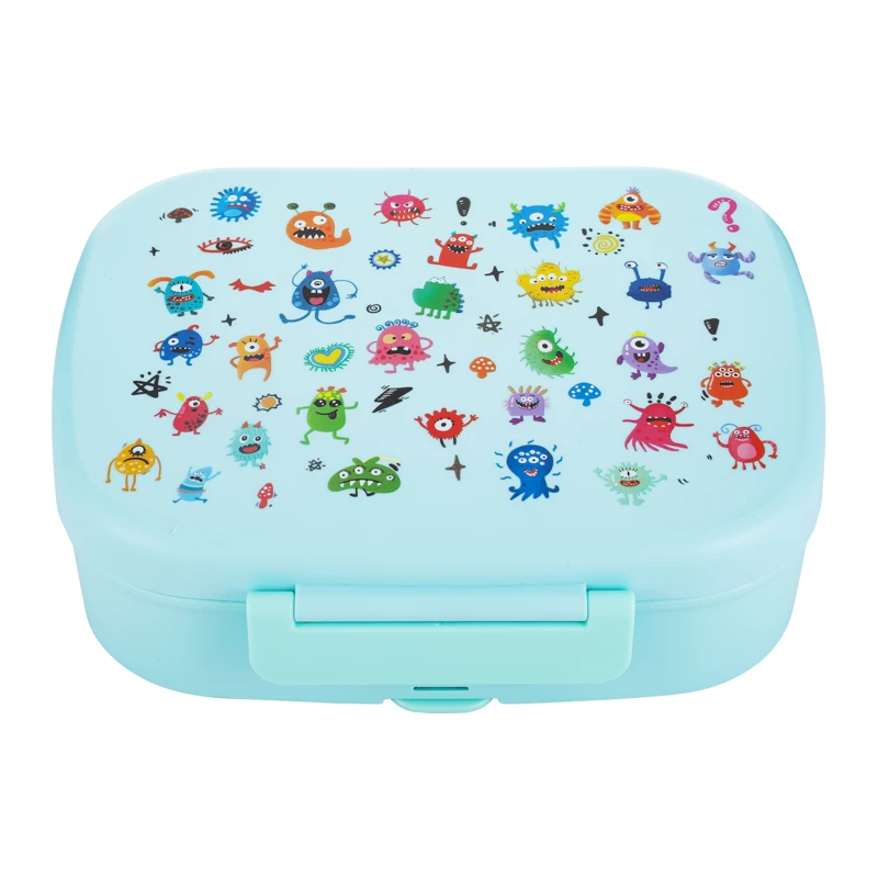 New Arrival Outstanding Leak Proof Fashional  Blue Big Capacity Pp Lunch Box Cold Storage for Kids