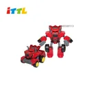 Alloy Slide Deform Robot With Sound And Light