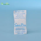 0.5g Filter Paper Silica Gel Desiccant Bead Bag Customized Package Silica Gel Desiccant Packet