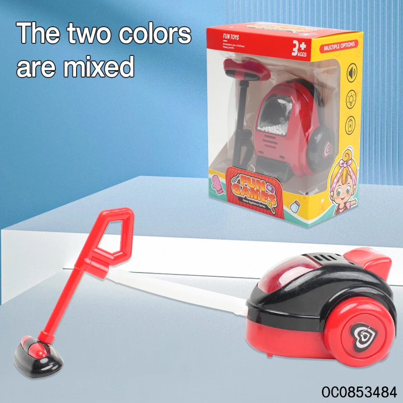 Simulation household electrical appliances electric vacuum cleaner toy for   kids pretend play set