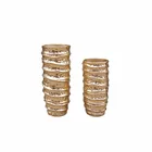 Garden Large Top Sale Guaranteed Quality Wave Design Garden Chinese Vase Large Plant Pots