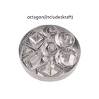 Cookie Cutter Set Food Grade 24 Pcs Stainless Steel Custom Eid Cookie Cutter Set
