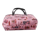Vintage Custom Cotton Lamination Handbag Shoulder Ladies Large Tote Bag For Ladies
