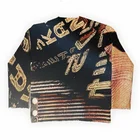 Sweater Men Men Printed Sweater Custom Mans Black Pullover Cotton Printed Jacquard Tapestry Sweater