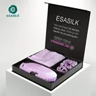 Silk ESASILK Organic Custom Embroidered 22 Momme Silk Pillow Case 100% Mulberry Silk Pillowcase