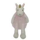 Hot Pink Plush Gift 2021 Amazon Hot Sell Colorful Plush Unicorn Toy Doll Soft Mini Plush Unicorn Toy Promotion Gift