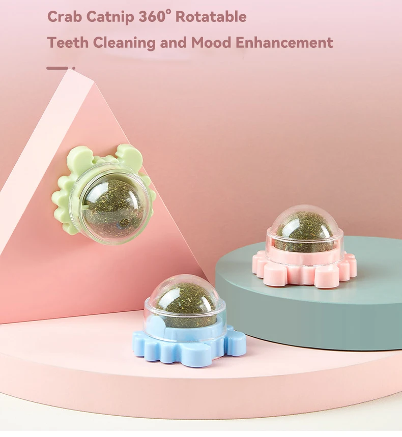New Catnip Ball Cat Toy Teeth Grinding Creative Little Doll Plush Bell Toy Pet Products factory